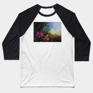 Two orchids and hummingbirds Baseball T-Shirt